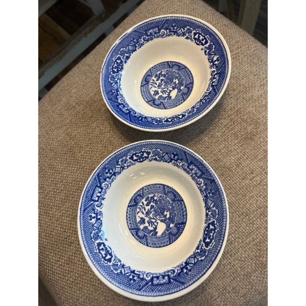 Blue Willow 6" Bowl set of 2